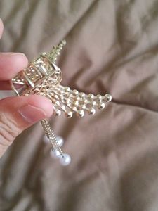 Sparkling Pearl Hair Claw Clip