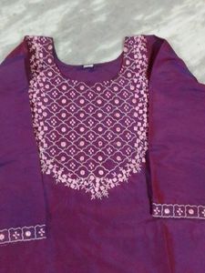 mirror work kurti
