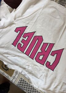 2 crop top only 150 Casual V-Neck T-Shirt