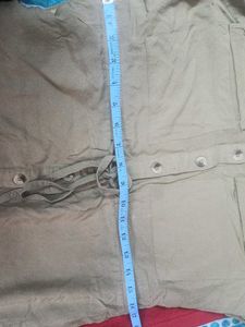 Olive Green Button-Up Shirt Dress