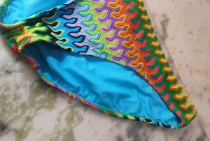 Vibrant Patterned Bikini Bottom