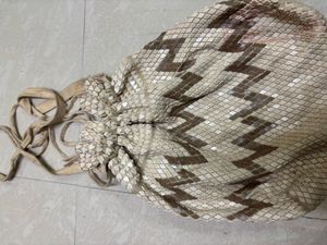 Unique chevron geometric pattern with embellished