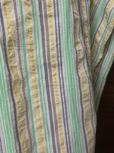 Striped Embroidered Kurti