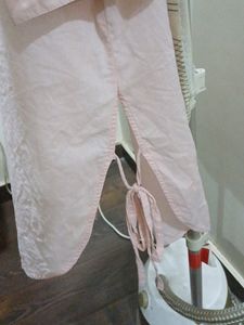 Pink Button-Down Tunic