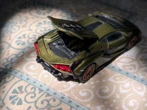 Gold Lamborghini Toy Car