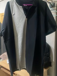 Two-Tone Polo T-Shirt