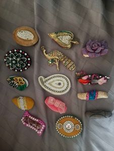 saree pins sets of 14