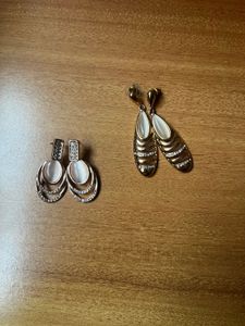 Combo of elegant dangle earrings
