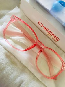 Stylish Pink Frame Glasses 🤓