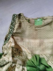 Cute Green Floral Dress