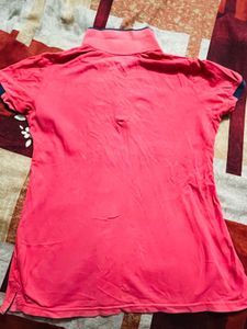 Pink Polo T-Shirt