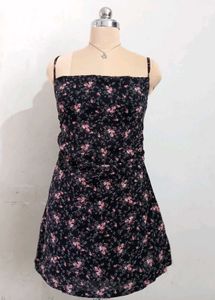 Floral Print Mini Dress