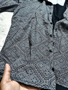 Men's Printed Long Sleeve Shirt