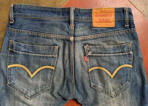 Levi's Heavy Blue Jeans