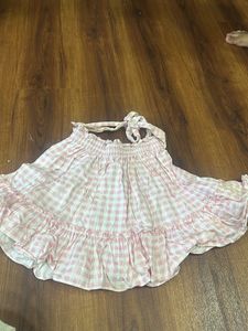 Skirt top set for 5-7yrs old