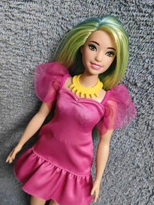 Barbie Doll in Pink Dress