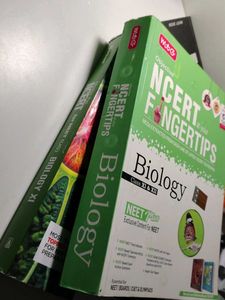 Biology Master the ncert + MTG Fingertips NEET