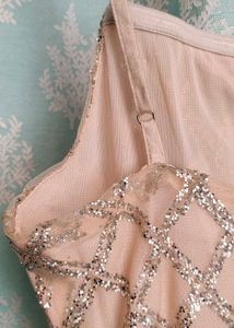 Nude Mini Dress