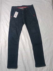 Stylish Dark Wash Denim Jeans