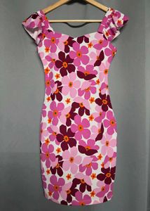 Floral Off-Shoulder Mini Dress
