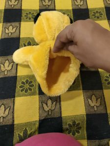 Cute Yellow Teddy Bear Hand Puppet