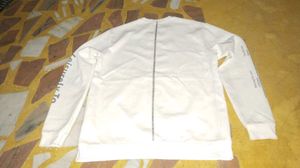 Men's White Graphic Sweatshirt