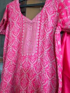 Beautiful Pink Kurta Set