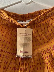Yellow Printed Ethnic Pants