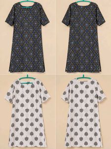 Stylish Printed Kurtas Set of 2