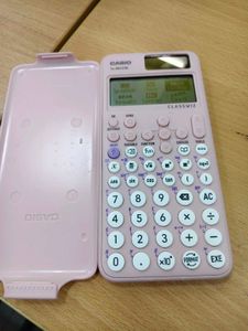 Pale Pink casio scientific calculator