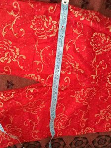 Chatpata Beautiful  Y2k Red Palazzo Pants