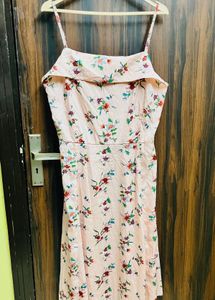 Floral Print Midi Dress