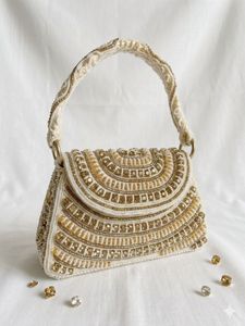 Bridal Beaded Clutch Bag