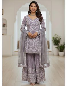 KTT Bestseller | Premium Embroidered Peplum Sharar