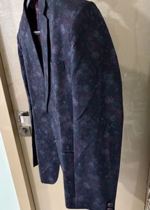 Men's Floral Blazer
