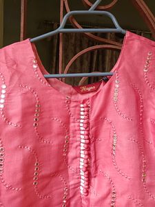 Branded New Beautiful Kurta And Flared Sharara Set