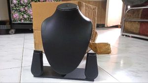 Elegant Black Jewelry Display Bust Stand