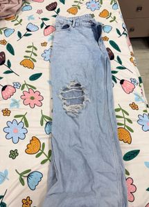 straight fit denim