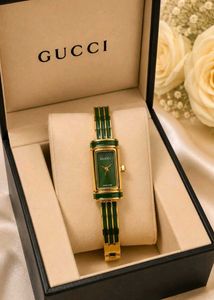 Gucci White &amp; Rose Gold Watch