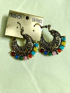 Boho Style Hoop Earrings