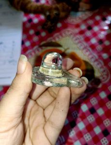 Crystal Shiva Linga Idol