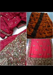 Combo of 3 Embellished Sarees Collection