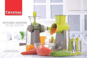 Crystal Kitchen Master: Slice, Grate, & Juice!