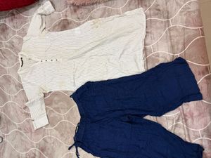 Striped Kurta Set