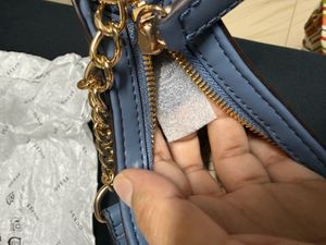 Authentic Guess Blue Shoulder Bag