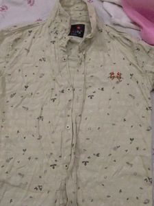 boys Casual Printed Shirt