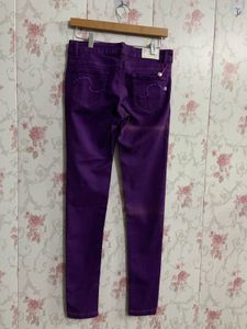 Purple Denim Jeans