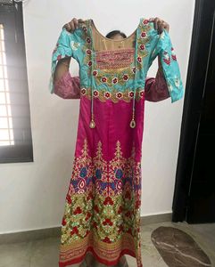 New Party Wear Floor Length Dress