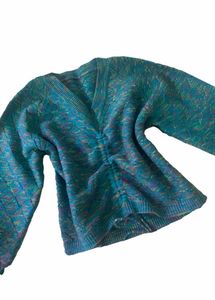 Colorful Knit Cardigan
