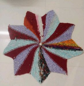 Star Shaped Handcrafted Rug